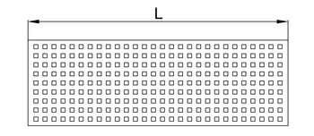 Modular 125 Quadrato Grate