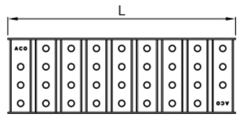 Modular 125 Multi-Slot 5 Grate