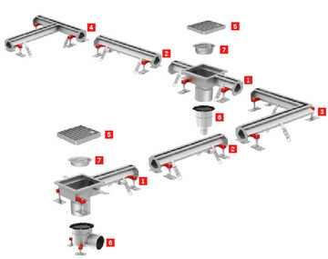 Modular Slot Drain